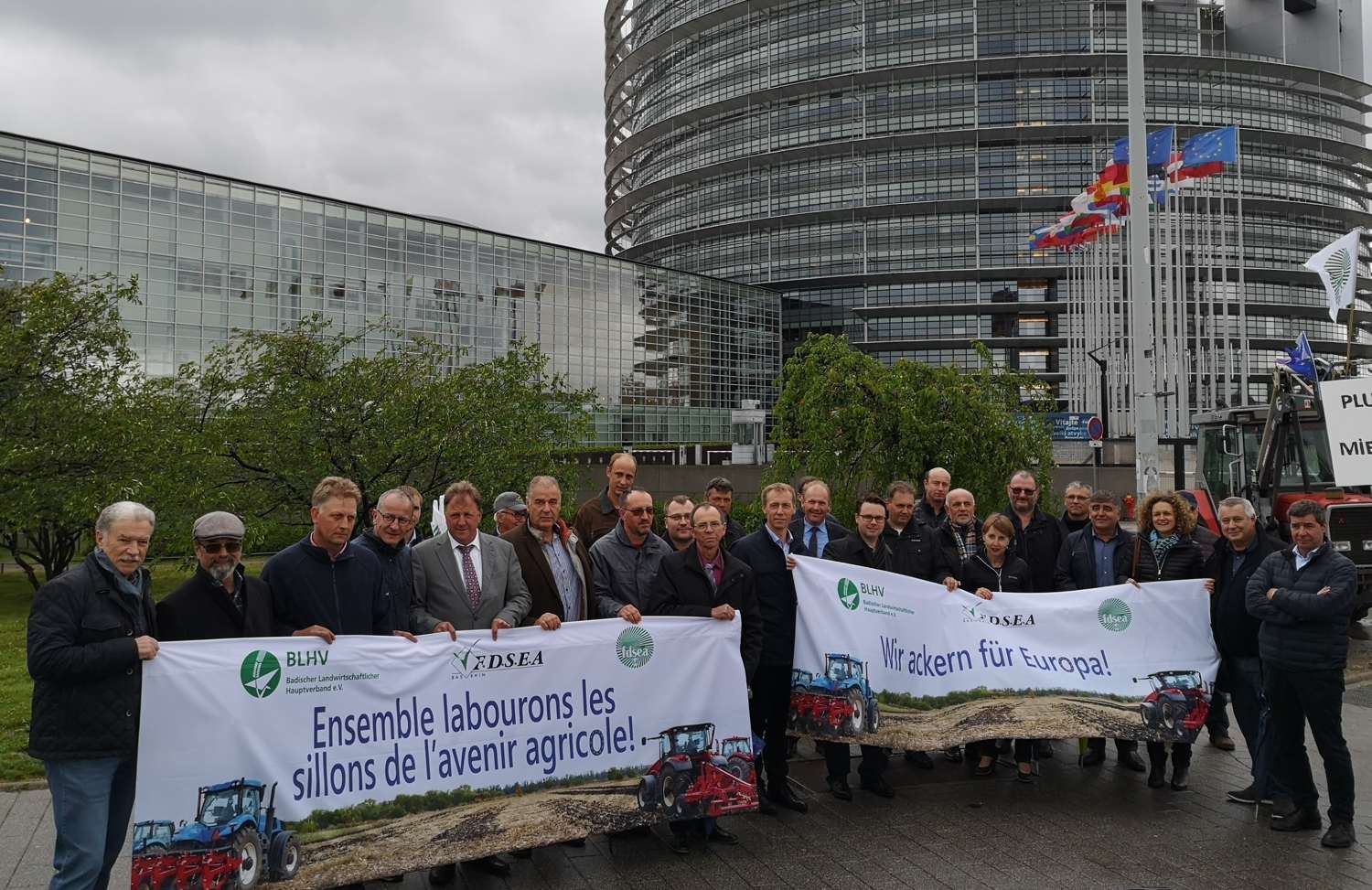 Europawahl - Vor-Ort-Termin in Straßburg